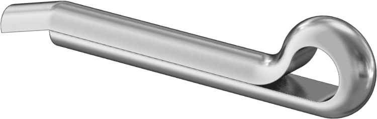 Çekiçle Takılan Çatal Pimler, 1/4" Çap, 1-1/2" Uzunluk