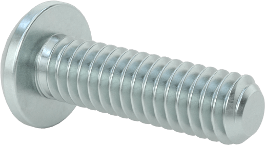 Çinko Kaplamalı Çelik Silindir Başlı Phillips Vida, 1-72 Diş, 1/4" Uzunluk