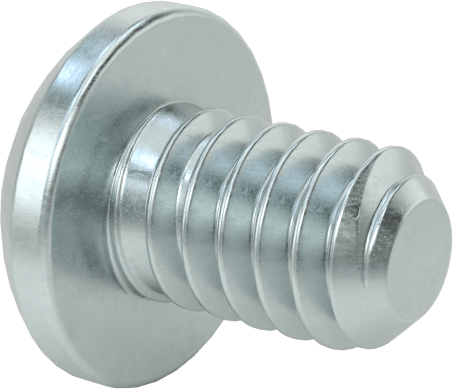 Çinko Kaplamalı Çelik Silindir Başlı Phillips Vida, 2-56 Diş, 1/8" Uzunluk