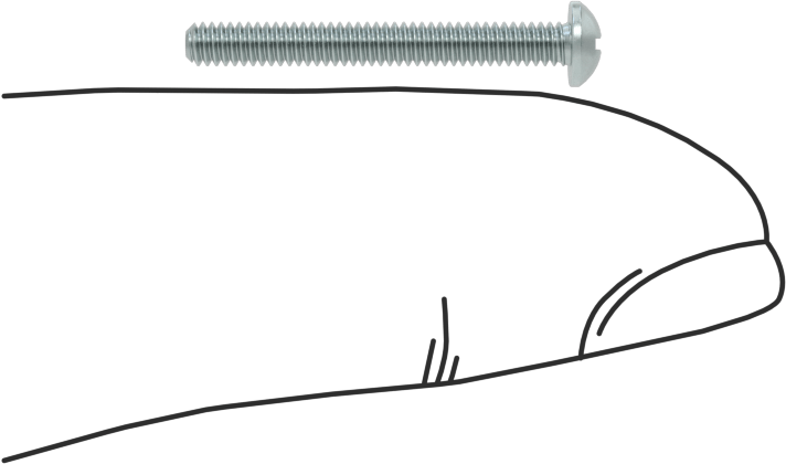 Çinko Kaplamalı Çelik Silindir Başlı Phillips Vida, 2-56 Diş, 3/4" Uzunluk