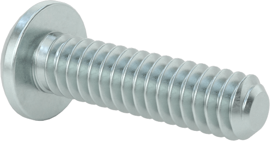 Çinko Kaplamalı Çelik Silindir Başlı Phillips Vida, 3-48 Diş, 3/8" Uzunluk
