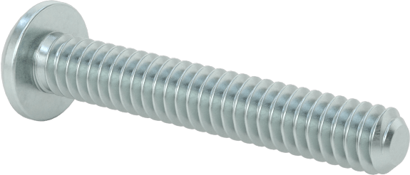Çinko Kaplamalı Çelik Silindir Başlı Phillips Vida, 3-48 Diş, 5/8" Uzunluk