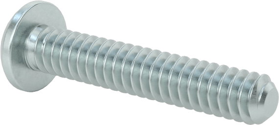 Çinko Kaplamalı Çelik Silindir Başlı Phillips Vida, 4-40 Diş, 5/8" Uzunluk