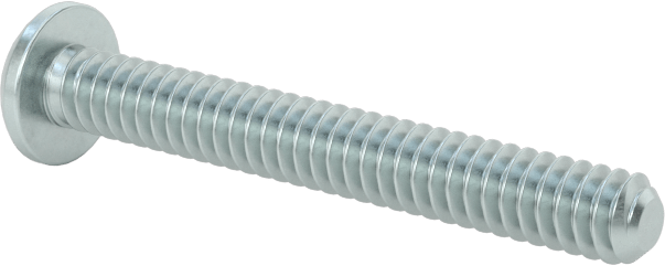 Çinko Kaplamalı Çelik Silindir Başlı Phillips Vida, 4-40 Diş, 7/8" Uzunluk