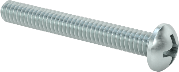 Çinko Kaplamalı Çelik Silindir Başlı Phillips Vida, 2-56 Diş, 11/16" Uzunluk