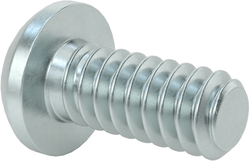 Çelik Dekoratif Yuvarlak Başlı Phillips Vidalar, 4-40 Diş Boyutu, 1/4" Uzunluk
