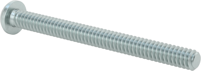 Çelik Dekoratif Yuvarlak Başlı Phillips Vidalar, 4-40 Diş Boyutu, 1-1/4" Uzunluk