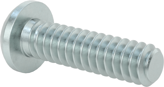 Çelik Dekoratif Yuvarlak Başlı Phillips Vidalar, 6-32 Diş Boyutu, 1/2" Uzunluk