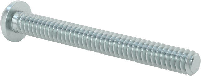 Çelik Dekoratif Yuvarlak Başlı Phillips Vidalar, 6-32 Diş Boyutu, 1-1/4" Uzunluk