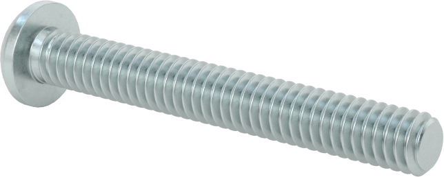 Çelik Dekoratif Yuvarlak Başlı Phillips Vidalar, 8-32 Diş Boyutu, 1-1/4" Uzunluk