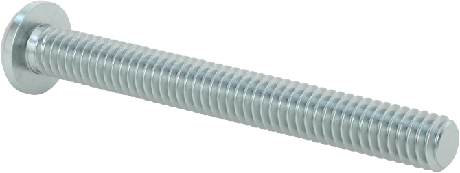Çelik Dekoratif Yuvarlak Başlı Phillips Vidalar, 8-32 Diş Boyutu, 1-1/2" Uzunluk