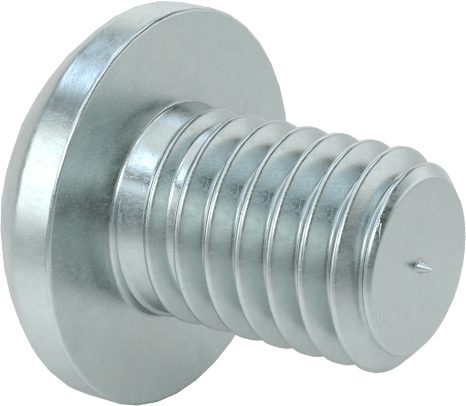 Çelik Dekoratif Yuvarlak Başlı Phillips Vidalar, 10-32 Diş Boyutu, 1/4" Uzunluk