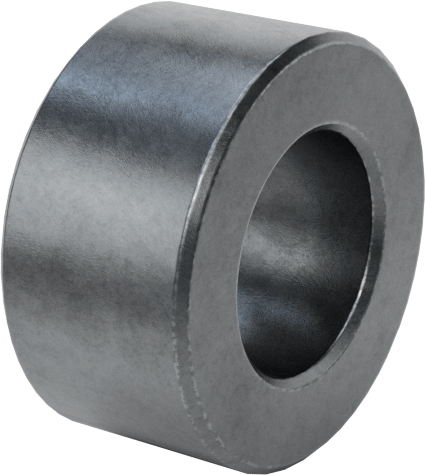 Çinko Kaplamalı Pirinç Dişsiz Ara Parça, 1/4" OD, 1/8" Uzunluk, 6 numaralı vida boyutu için
