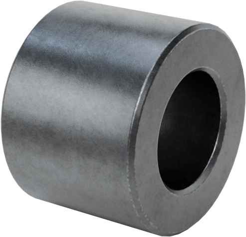Çinko Kaplamalı Pirinç Dişsiz Ara Parça, 1/4" OD, 3/16" Uzunluk, 6 numaralı vida boyutu için