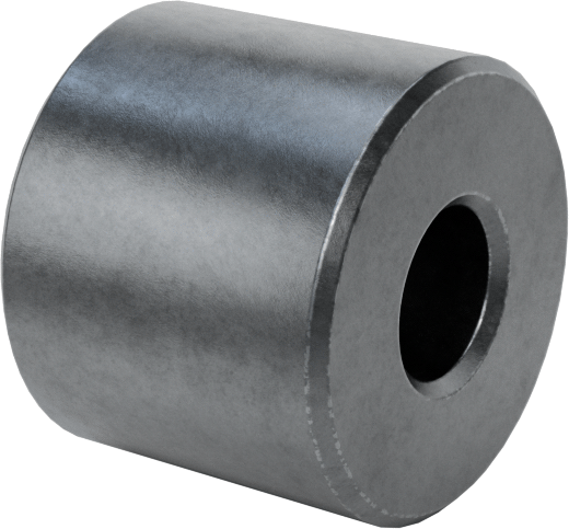 Çinko Kaplamalı Pirinç Dişsiz Ara Parça, 3/8" OD, 5/16" Uzunluk, 6 numaralı vida boyutu için