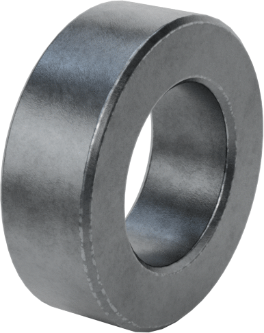 Çinko Kaplamalı Pirinç Dişsiz Ara Parça, 3/8" OD, 1/8" Uzunluk, 12 Numaralı Vida Boyutu için