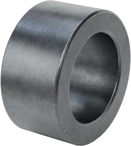 Çinko Kaplamalı Pirinç Dişsiz Ara Parça, 1/4" OD, 1/8" Uzunluk, 8 numaralı vida boyutu için