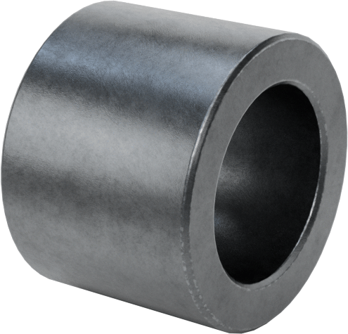 Çinko Kaplamalı Pirinç Dişsiz Ara Parça, 1/4" OD, 3/16" Uzunluk, 8 numaralı vida boyutu için
