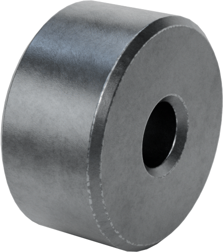 Çinko Kaplamalı Pirinç Dişsiz Ara Parça, 1/2" OD, 1/4" Uzunluk, 6 numaralı vida boyutu için