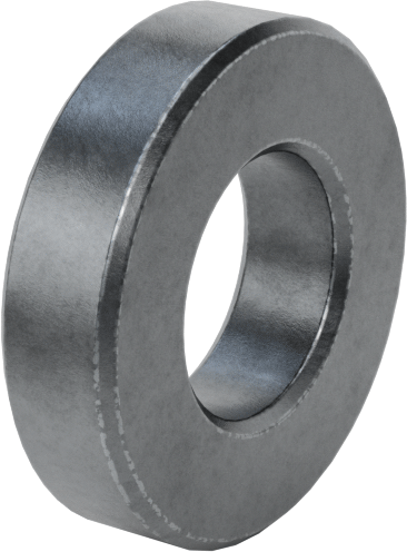 Çinko Kaplamalı Pirinç Dişsiz Ara Parça, 1/2" OD, 1/8" Uzunluk, 1/4" Vida Boyutu için