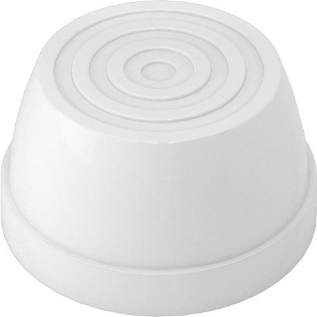Plastik Takmalı Tutma Kapakları, 3/8" dış çap için, Beyaz