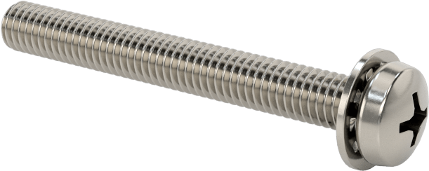 Paslanmaz Çelik Silindir Başlı Vidalar, İç Dişli Pul, M3 x 0,5 mm Dişli, 25 mm Uzunluk