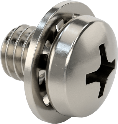 Paslanmaz Çelik Silindir Başlı Vidalar, İç Dişli Pul, M4 x 0,7 mm Diş, 5 mm Uzunluk