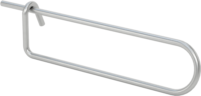 Tel Çıtçıtlı Çatal Pimler, 18-8 Paslanmaz Çelik, 0,047" Tel Çapı, 1-7/8" Uzunluk