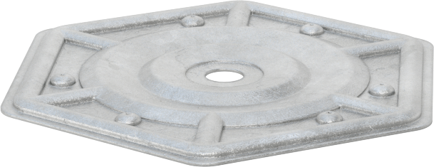 Köpük Yalıtım için Pullar, Galvanizli Çelik, 12 Numaralı, Numara 14, 15 Numaralı ve 1/4" Boyutlu Vidalar