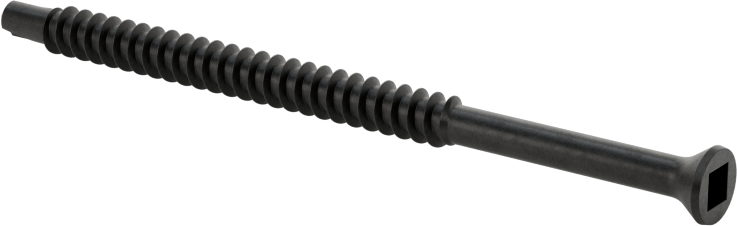 Alçıpanı Metal Çerçeveye Birleştirmek için Kare Tahrikli Vida, Delme için, Küçük Başlı, Numara 6 Boyut, 2-1/4" Uzunluk