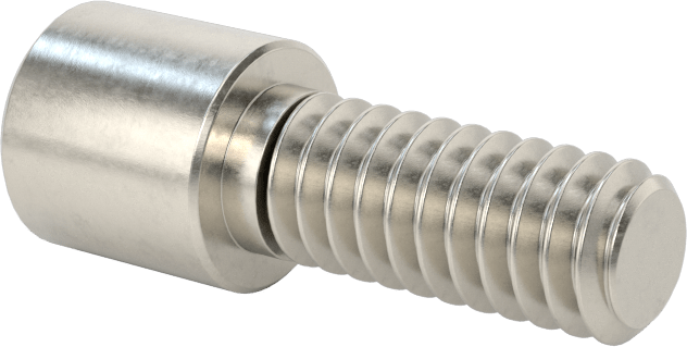 Yüksek Profilli Soket Başlı Vida, 18-8 Paslanmaz Çelik, 1/4"-20 Diş Boyutu, 5/8" Uzunluk