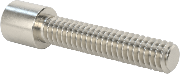 Yüksek Profilli Soket Başlı Vida, 18-8 Paslanmaz Çelik, 1/4"-20 Diş Boyutu, 1-1/4" Uzunluk