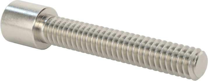 Yüksek Profilli Soket Başlı Vida, 18-8 Paslanmaz Çelik, 1/4"-20 Diş Boyutu, 1-1/2" Uzunluk