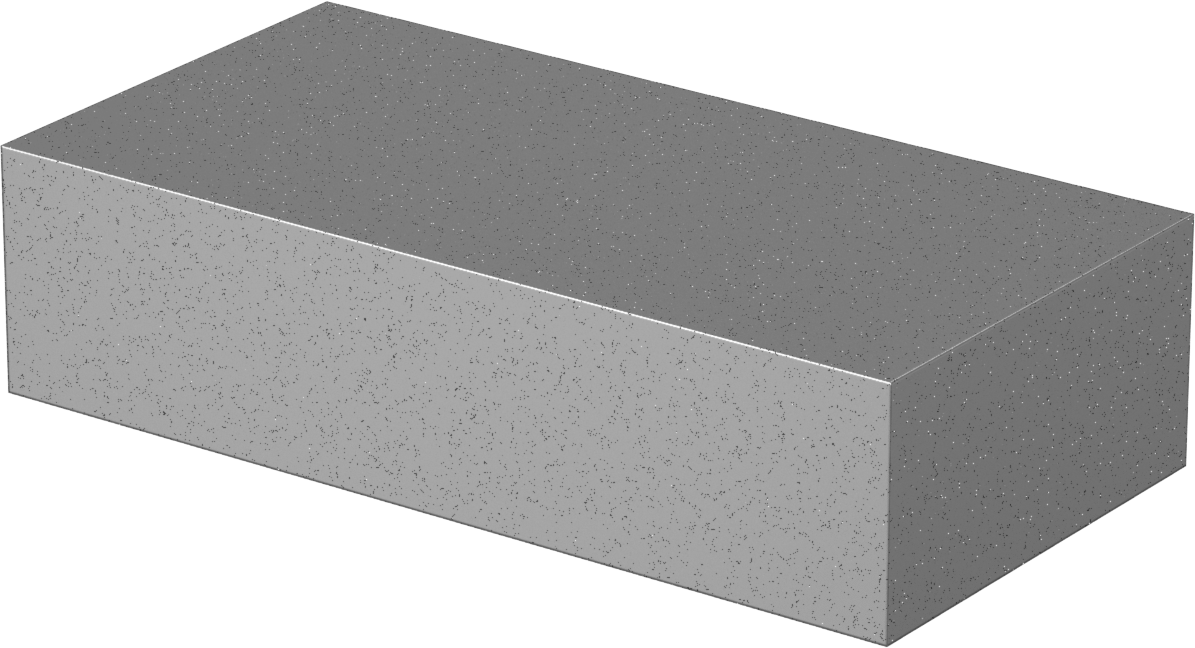 Kurşun Çubuk, 2“ Kalınlık x 4” Genişlik x 8" Uzunluk