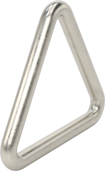 Üçgen Halka, 304 Paslanmaz Çelik, 1/8" Kalınlık