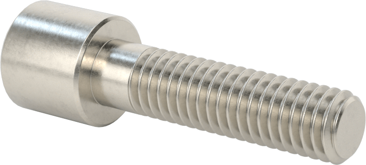Kare Uçlu Anahtarlar için Soket Başlı Vida, 18-8 Paslanmaz Çelik, 3/8"-16 Diş Boyutu, 1-1/2" Uzunluk
