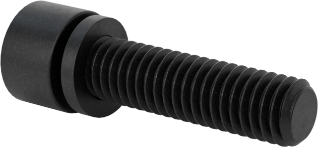 Yarık Kilit Pullu Alaşımlı Çelik Soket Başlı Vida, 10-32 Diş Boyutu, 3/4" Uzunluk