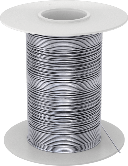 Yüksek Sıcaklık 600 Nikel Tel, 0,02" Çap x 215 Fit Uzunluk, 1/4 lb. Makara