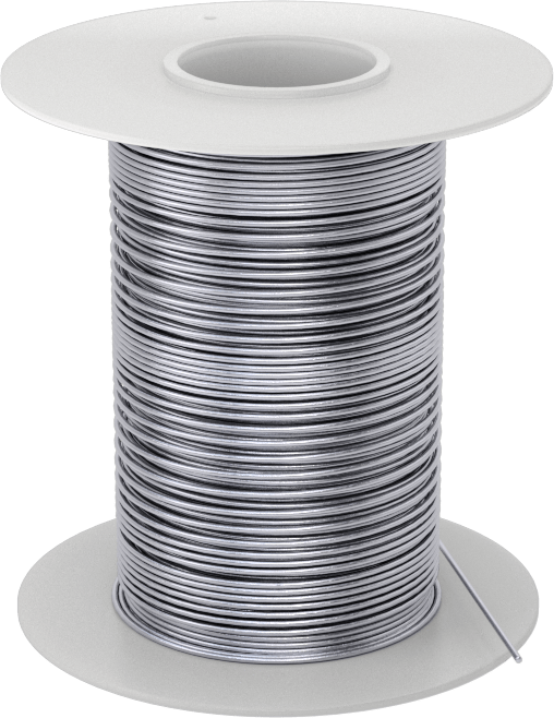 Yüksek Sıcaklık 600 Nikel Tel, 0,025" Çap x 139 Fit Uzunluk, 1/4 lb. Makara
