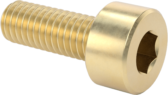 Pirinç Soket Başlı Vida, M3 x 0,50 mm Diş, 8 mm Uzunluk