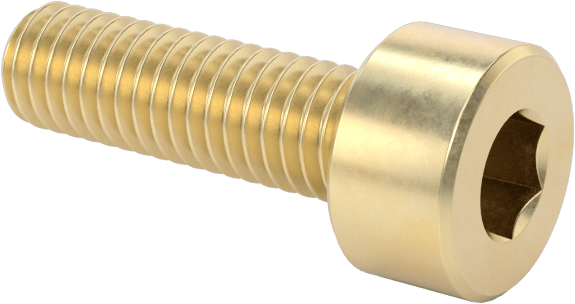 Pirinç Soket Başlı Vida, M3 x 0,50 mm Diş, 10 mm Uzunluk