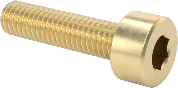 Pirinç Soket Başlı Vida, M3 x 0,50 mm Diş, 12 mm Uzunluk