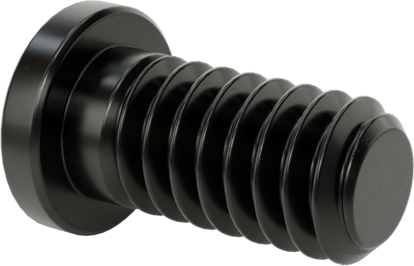 Ultra Düşük Profilli Soket Başlı Vida, Alaşımlı Çelik, 1/4"-20 Diş Boyutu, 1/2" Uzunluk