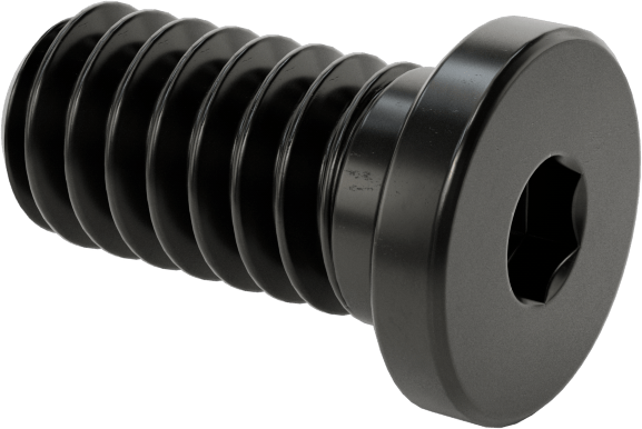 Ultra Düşük Profilli Soket Başlı Vida, Alaşımlı Çelik, 1/4"-20 Diş Boyutu, 1/2" Uzunluk
