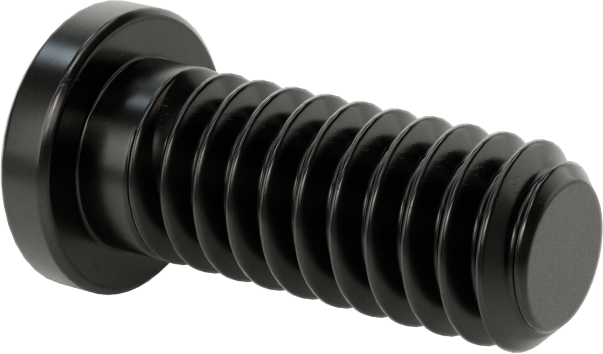 Ultra Düşük Profilli Soket Başlı Vida, Alaşımlı Çelik, 1/4"-20 Diş Boyutu, 5/8" Uzunluk