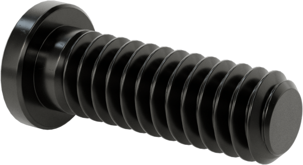 Ultra Düşük Profilli Soket Başlı Vida, Alaşımlı Çelik, 1/4"-20 Diş Boyutu, 3/4" Uzunluk