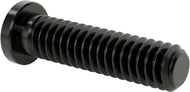 Ultra Düşük Profilli Soket Başlı Vida, Alaşımlı Çelik, 1/4"-20 Diş Boyutu, 1" Uzunluk