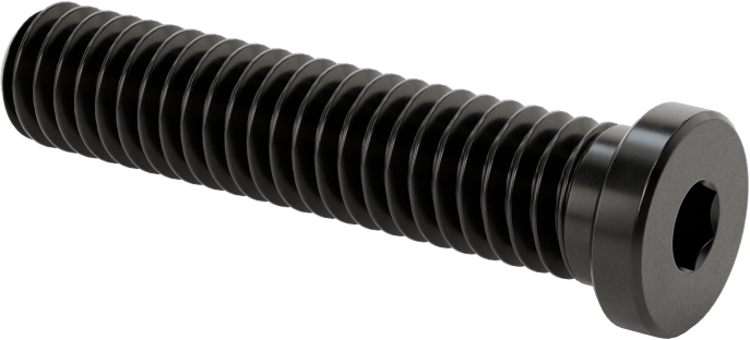 Ultra Düşük Profilli Soket Başlı Vida, Alaşımlı Çelik, 5/16"-18 Diş Boyutu, 1-1/2" Uzunluk
