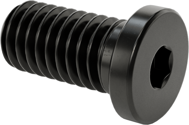 Ultra Düşük Profilli Soket Başlı Vida, Alaşımlı Çelik, 3/8"-16 Diş Boyutu, 3/4" Uzunluk