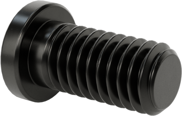 Ultra Düşük Profilli Soket Başlı Vida, Alaşımlı Çelik, 3/8"-16 Diş Boyutu, 3/4" Uzunluk
